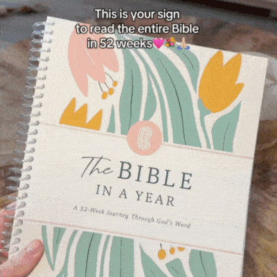Bible In A Year Journal